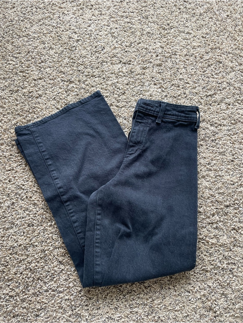 Universal Thread Sailor Wide Leg Black Jeans